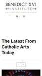 Mobile Screenshot of benedictinstitute.org